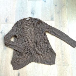 Lauren Conrad Dark Tan Cardigan